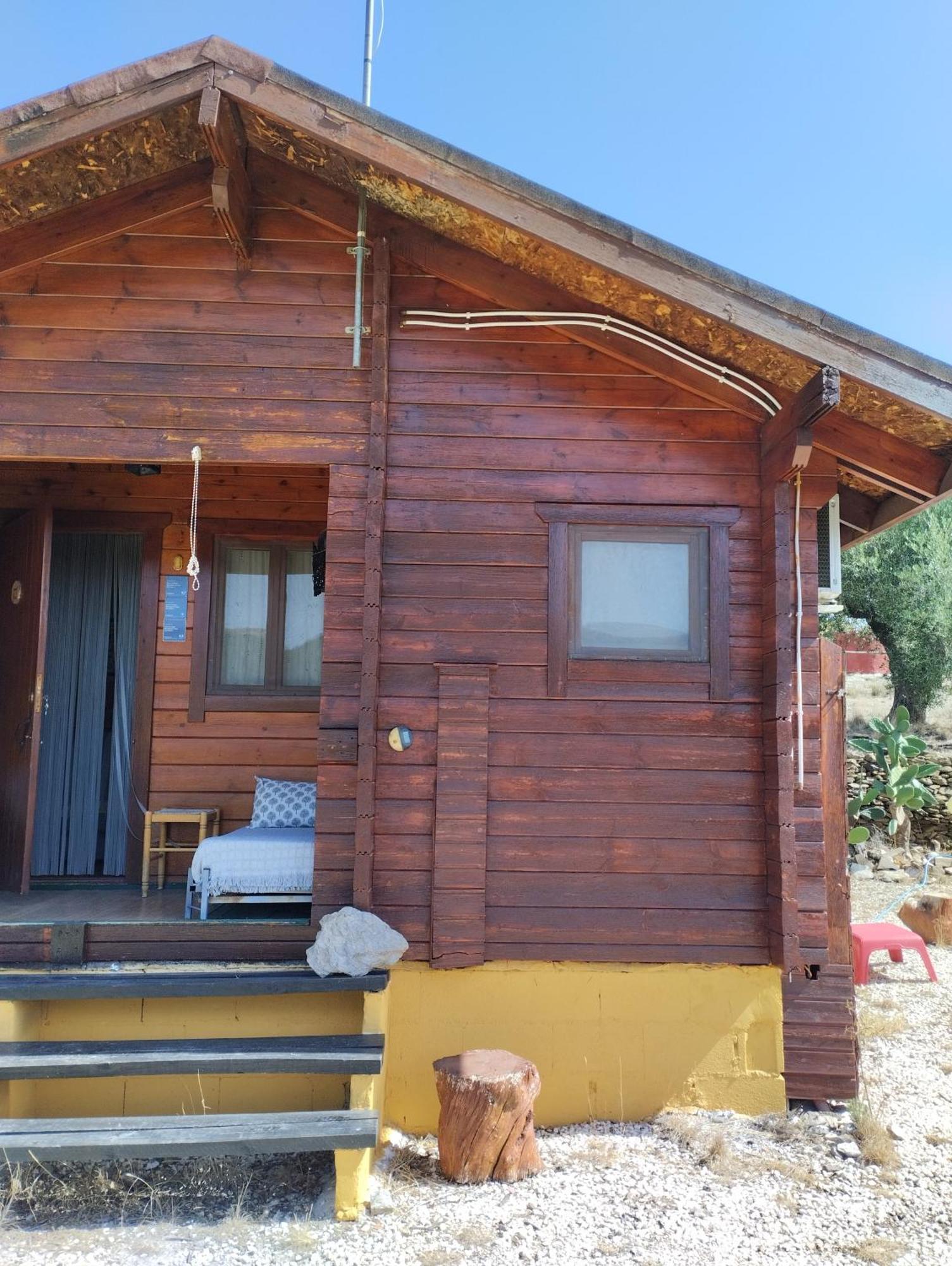 Casa La Colina Mandarina II Casa De Madera Villa Tahal Buitenkant foto